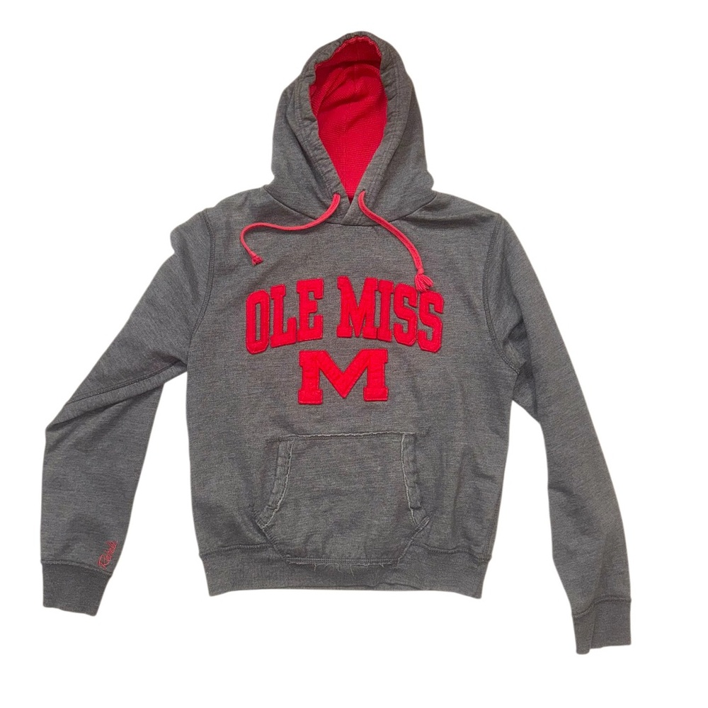 PRESSBOX OLE MISS REBELS Sweatshirt hoody  women’s size medium